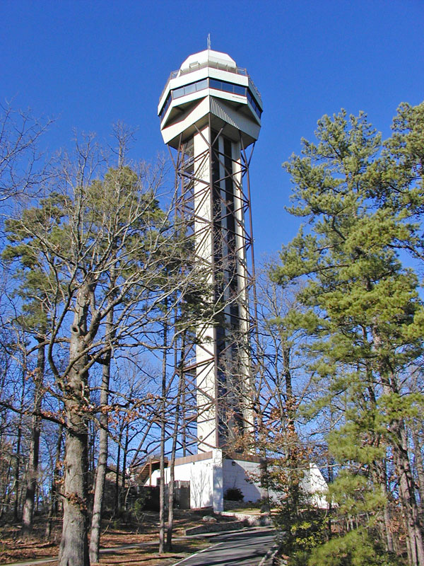 Observation tower in Hot Springs