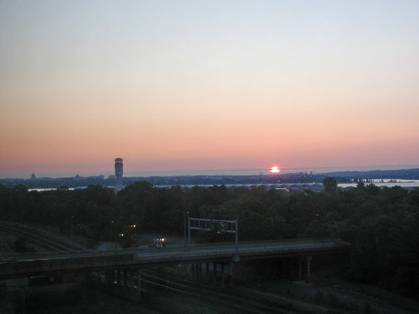 Sunrise over DC